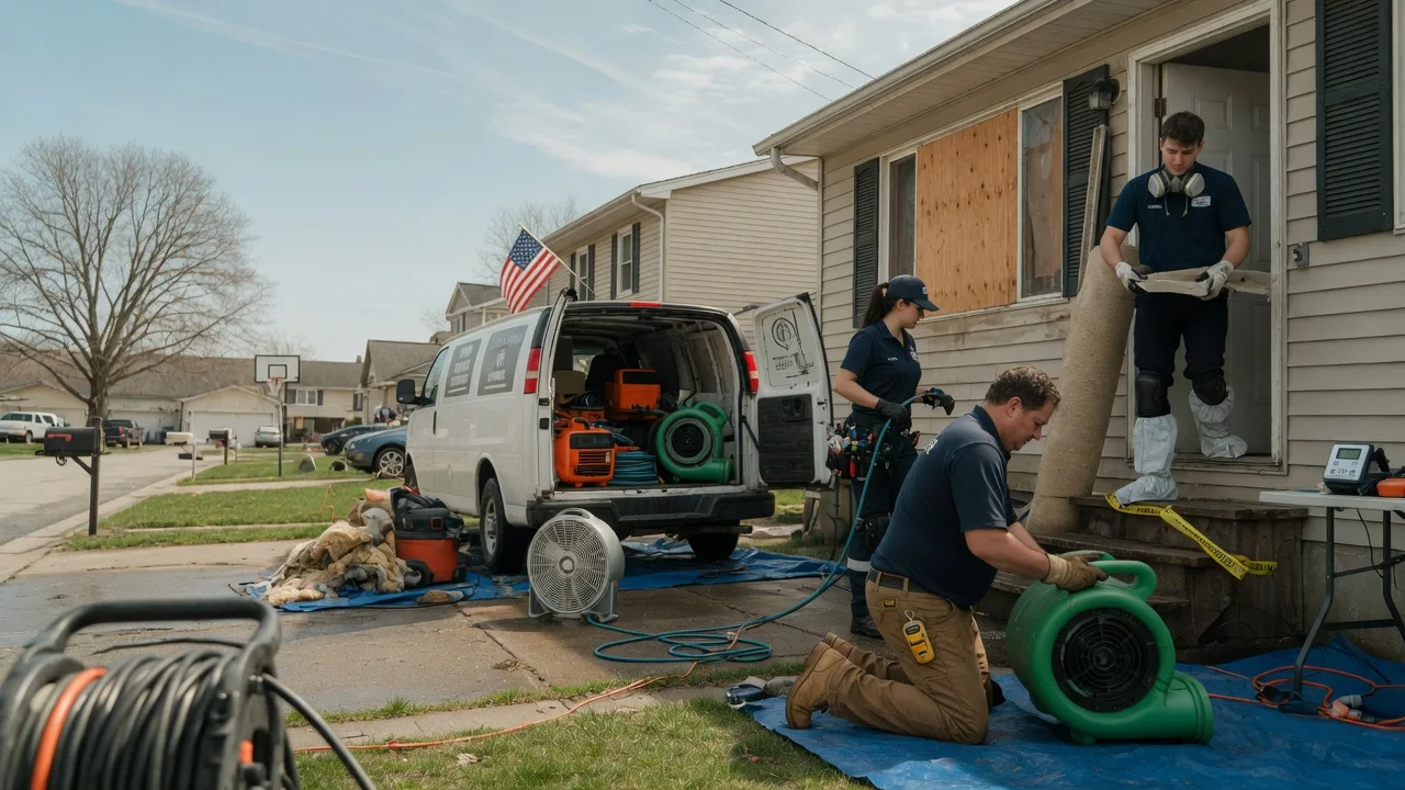 Water Damage Restoration in Green Road, KY near me